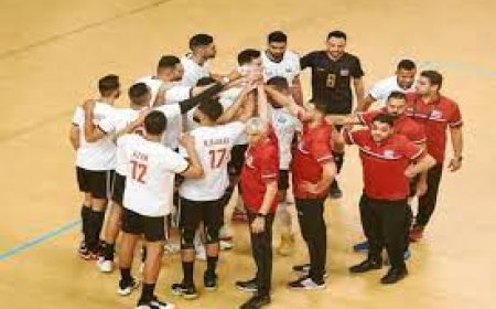 منتخب رجال الطائرة يتوج بذهبية الألعاب الأفريقية