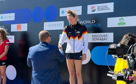 إشادة دولية بتنظيم مصر بطولة كأس العالم للمياة المفتوحة