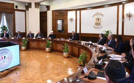 رئيس الوزراء يتابع الموقف التنفيذي للأعمال بالتجمع العمراني الجديد بجزيرة الوراق