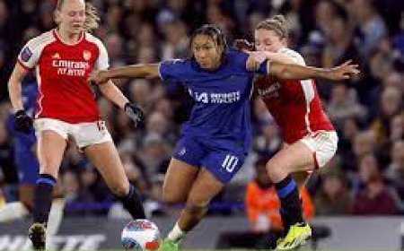 سيدات أرسنال يهزمن تشيلسي ويتوجن بلقب كأس الرابطة الإنجليزية