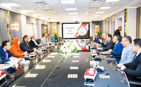 وزراء "الإنتاج الحربي" و"البيئة" و"التنمية المحلية" يبحثون موقف مشروعات منظومة إدارة المخلفات الصلبة