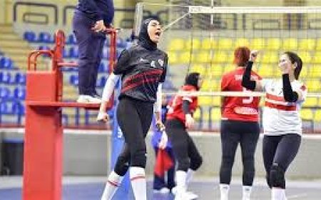 مواجهة نارية بين سيدات الأهلي والزمالك في نهائي دوري الطائرة غداً