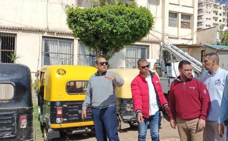 محافظ كفرالشيخ: متابعة تطبيق التعريفة الموحدة للتوك توك بـ 5 جنيه بدسوق وضبط 7 مركبات مخالفة