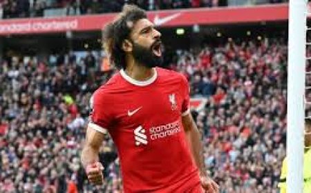 محمد صلاح يحرز هدف تعادل ليفربول أمام مانشستر يونايتد بالدقيقة 83