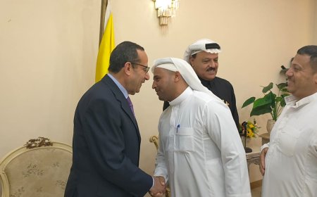 قبائل وعائلات سيناء يقدمون التهنئه بالعيد  لمحافظ شمال سيناء