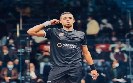 مصطفى عسل يتأهل لربع نهائي بطولة بلاك الدولية للإسكواش