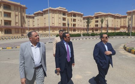 طرح 41عماره سكنيه كمرحلة أولى برفح إحتفالا بالعيد القومي للمحافظه