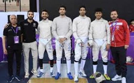 منتخب الناشئين يتأهل لنصف نهائي بطولة العالم لسلاح السيف بالرياض