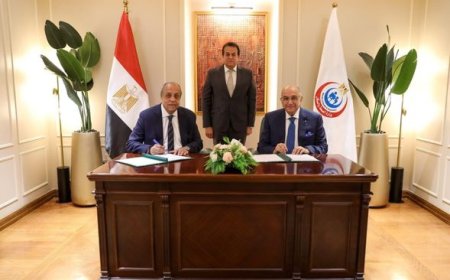 وزير الصحة يشهد توقيع بروتوكول تعاون بين الوزارة والشركة المصرية الأفريقية للمشروعات التنموية
