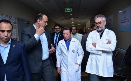 رئيس هيئة الرعاية الصحية يستقبل وفدًا من الخبراء الطبيين الفرنسيين في المنشآت الصحية