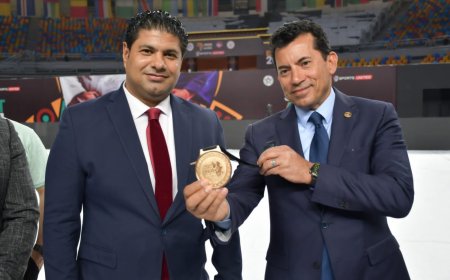 انطلاق منافسات البطولة الإفريقية للجودو بحضور وزير الرياضة.