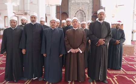 قافلة دعوية تنشر الفكر الوسطي بمساجد الحامول