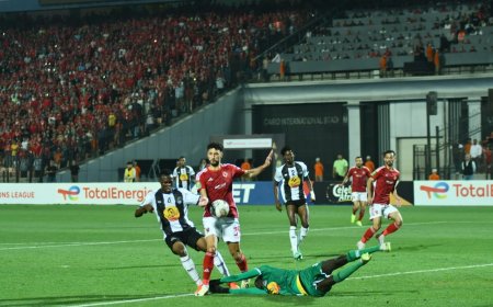 استمرار التعادل السلبي بين الأهلي ومازيمبي في أبطال إفريقيا