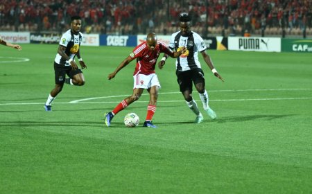 تعادل سلبي يحسم الشوط الأول من لقاء الأهلي ومازيمبي بأبطال إفريقيا