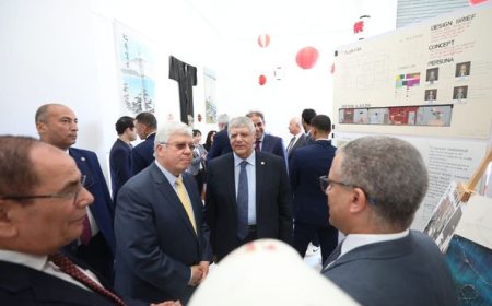 وزير التعليم العالي يتفقد الجامعة المصرية اليابانية للعلوم والتكنولوجيا