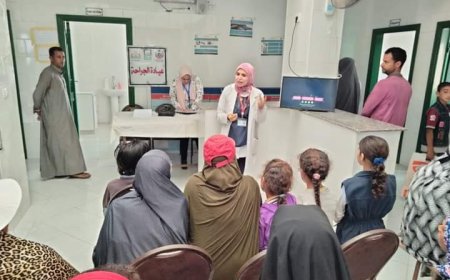 رئيس مدينة مطوبس : متابعة ودعم متواصل للقافلة الطبية بالسيد البدوي  