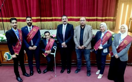 جامعة كفرالشيخ تحقق مراكز متقدمة بملتقي الفيوم علي مستوي جامعات مصر 