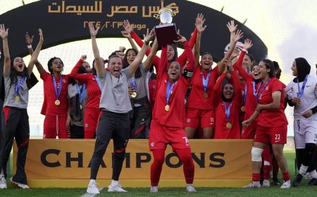 لاول مرة في تاريخه.. توت عنخ آمون يجمع الثنائية المحلية ويتوج بكأس مصر