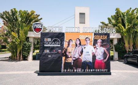 نتائج منافسات اليوم الأول للسيدات من بطولة «CIB» العالم للإسكواش 2024 المقامة بنادي بالم هيلز