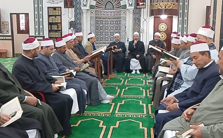 محافظ كفرالشيخ يعلن إفتتاح مسجد الكوم الكبير شرق العاصمة  .. وسط سعادة غامرة للأهالى 