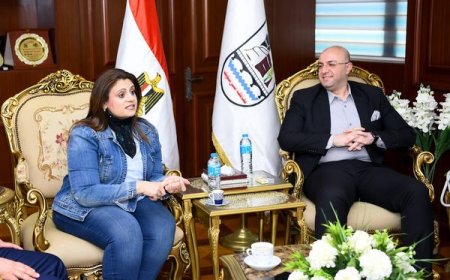 وزيرة الهجرة تصل بني سويف لبدء جولة بالمحافظة في إطار المبادرة الرئاسية «مراكب النجاة»