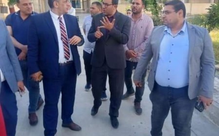 وكيل صحة كفرالشيخ يتفقد مستشفي حميات دسوق ويوجه برعاية الأشقاء الفلسطينيين 