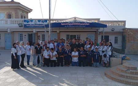 جامعة كفر الشيخ تنظم يوم تدريبي كشفي بحري للجواله بالتعاون مع وزارة الشباب والرياضه