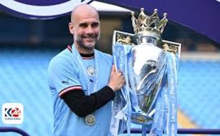 جوارديولا: تتويجي 6 مرات بالدوري الإنجليزي حدث تاريخي