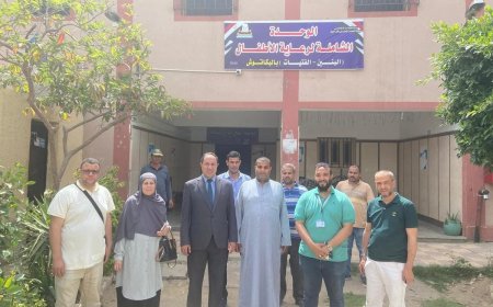 محافظ كفرالشيخ : فحص 1528 مواطنًا بقافلة الرعاية الطبية بقلين