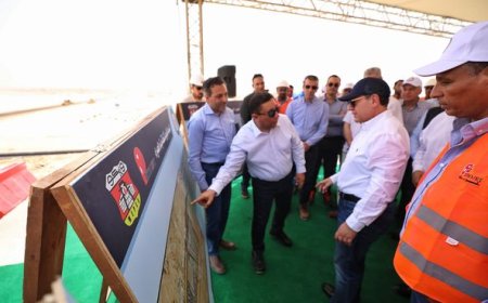 ""الملا" يفقد اعمال التوسعات بالمنطقة الشمالية لمتابعة معدلات التنفيذ على أرض الواقع