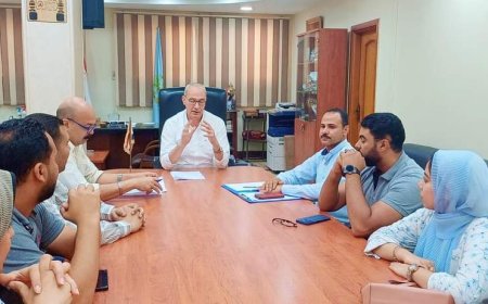 وكيل وزارة الشباب بكفر الشيخ يعقد اجتماعاً تحضيرياً بحضور أعضاء نموذج محاكاة مجلس الشيوخ 