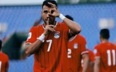 تريزيجيه يعزز تقدم منتخب مصر ضد بوركينا فاسو بالهدف الثانى فى الدقيقة الثامنة