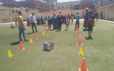 انطلاق دوري الأسرة المصرية لتعزيز اللياقة البدنية والروابط العائلية بسيدي سالم 