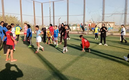 رياضة كفر الشيخ: متابعة دورية لتدريبات مشروع ألف بنت .. ألف حلم "خطوة جديدة لنشر الكرة النسائية "