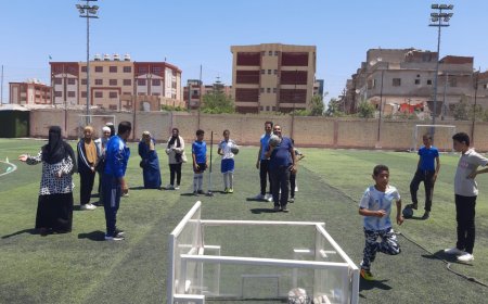 تصفيات دوري الأسرة المصرية  "أسرتنا قد التحدي" بشباب فوة  بكفرالشيخ