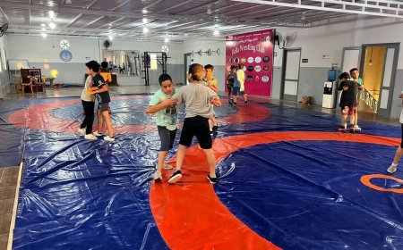 كواليس صناعة أبطال أفريقيا فى المصارعة الرومانية تبدأ من تدريبات المشروع القومي فى بيلا بكفر الشيخ