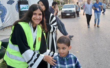 أعضاء اتحاد شباب كفر الشيخ يوزعون البالونات والهدايا على المصلين بالساحات و المساجد .. بالصور 