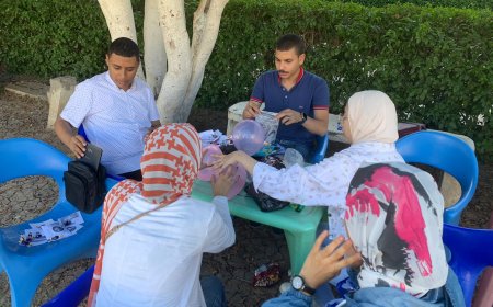 إتحاد بشبابها يشارك فرحة المواطنين بحلول عيد الأضحى بالشوارع والميادين بكفر الشيخ 