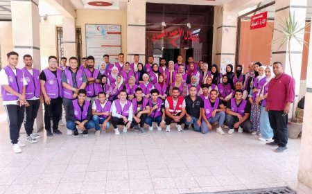 شباب كفر الشيخ والهلال الأحمر ينظما دورة تدريبية في الإسعافات الأولية لأعضاء أندية التطوع 