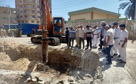 محافظ كفرالشيخ يتابع جهود إزالة التعديات على الأراضى الزراعية ومخالفات البناء .. تنفيذ إزالة على مساحة 200م2 بقلين