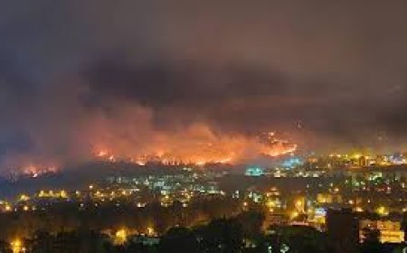 حرائق فى منازل إسرائيلية بعد قصف من حزب الله على كريات شمونة