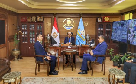 محافظ كفرالشيخ يستقبل رئيس الجامعة لتقديم التهنئة بمناسبة توليه مهام عمله