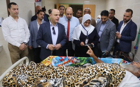 محافظ كفرالشيخ يتفقد مستشفى بلطيم التخصصي .. تحسين الخدمات الطبية وتحقيق رضا المواطن.. أولي اهتماماتي