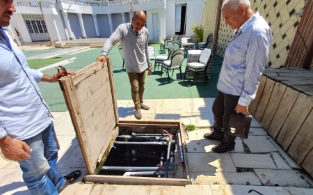 غلق بيسين النادى الاجتماعي بنادى سيدى سالم لعدم مطابقته المواصفات الفنية و الإنشائية لاستخدامه بأغراض السباحة والتدريب 