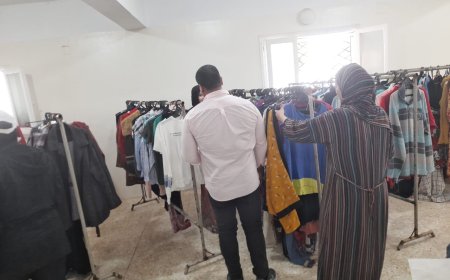 معرض ملابس للأسر الأكثر احتياجا بمركز شباب أحمد رفعت فى بيلا فاعليات .. "صيف شبابنا "