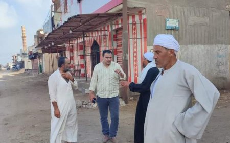 رئيس مدينة الحامول في قري الخاشعة يستجيب لمطالب المواطنين 