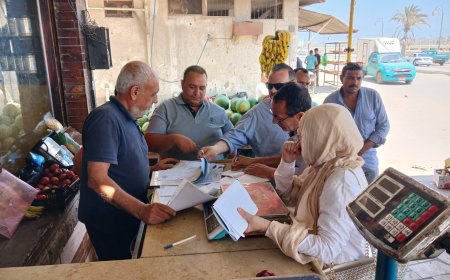 تحرير عدد 6 محاضر لعدم الاعلان عن الاسعار داخل المحلات التجارية