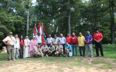 الأمين العام للاتحاد العالمي للكشاف المسلم "غنيم" يدشن أعمال مخيم السلام الدولي 2024