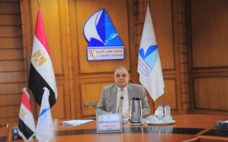 رئيس جامعة كفر الشيخ يوجه الشكر لمجلس الجامعة خلال انعقاده لسرعة إعلان النتائج بكليات الجامعة