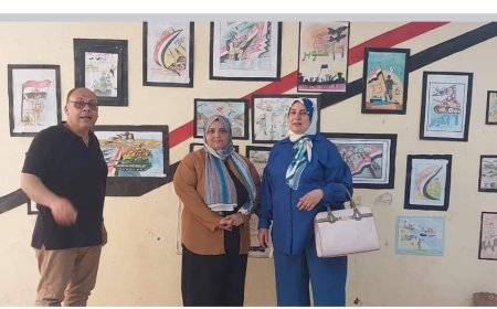 الدكتورة هناء وكيل دسوق التعليمية بكفرالشيخ تتابع المدارس